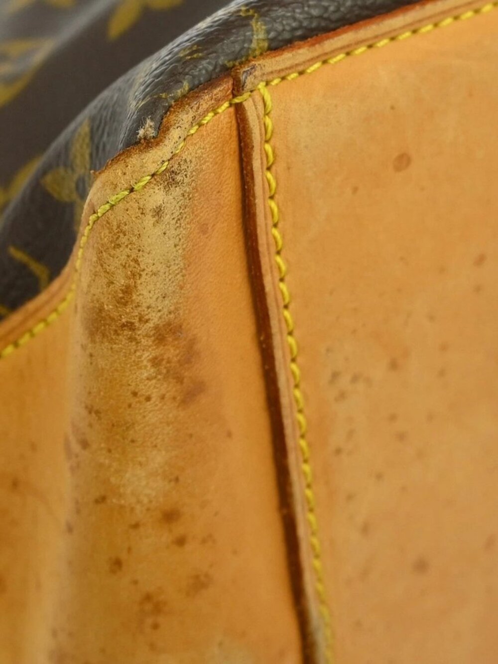 Best03 LOUIS VUITTON CABAS MEZZO HAND TOTE BAG MONOGRAM M51151 AR1010 RQ02761 - Picture 5 of 15